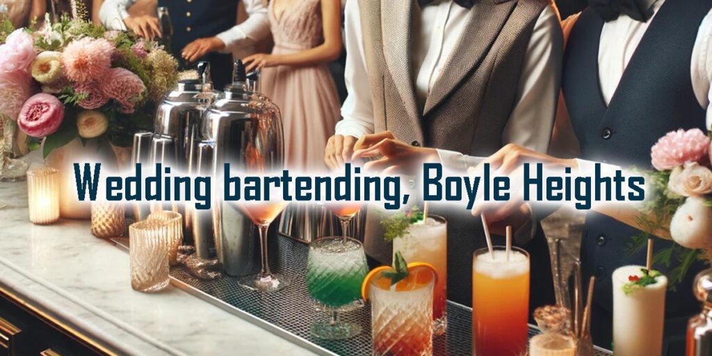 Wedding event staff and bartenders | Boyle Heights, CA - Party Shakers