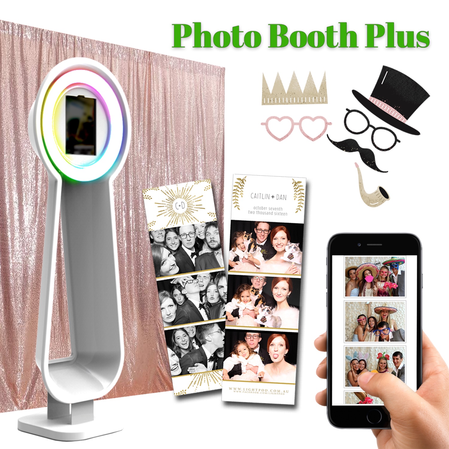 Photo booth service | Party Shakers Bar & photo booth services